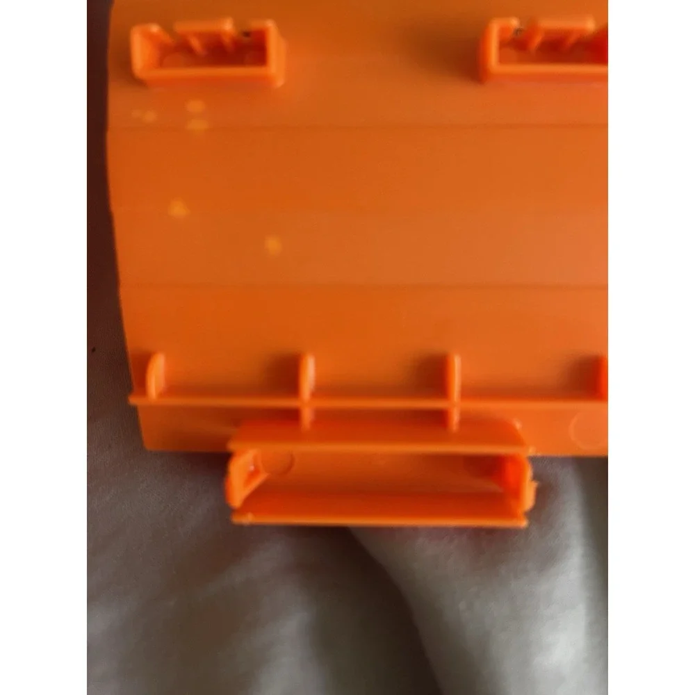 Hot Wheels Team Double Dare Snare Orange Ramp Replacement Parts Piece